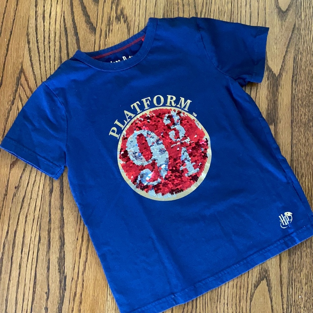 Mini Boden x Harry Potter Platform 9 ¾ Tee 5-6